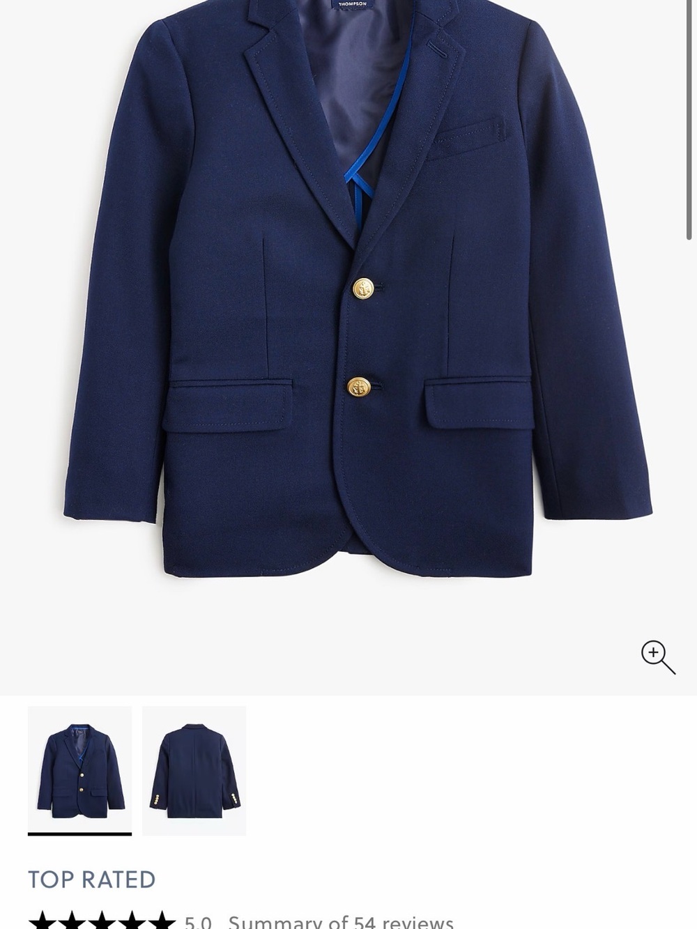 Navy Kids Legacy Blazer